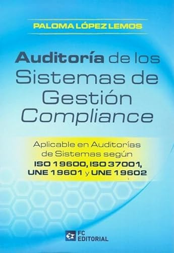 Libro Auditoría De Los Sistemas De Gestión Compliance De Pal