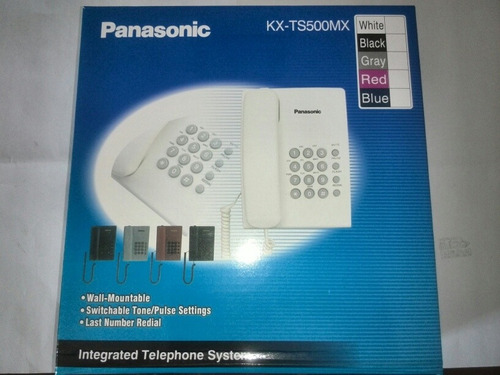 Teléfono Alambrico Panasonic Kx-ts500