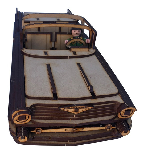 Imagen 4 de 9 de Rompecabezas 3d Auto Chevrolet Bel Air 1957 Maqueta