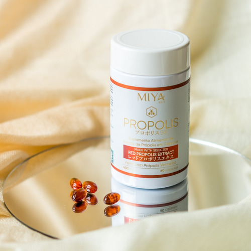 Extrato De Própolis Vermelho 60 Cápsulas 400mg Concentrado