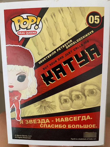 Funko Pop Katya (drag Race) Exclusivo Coleccionable (Usado)
