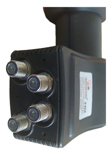 Imagem 3 de 8 de Lnb Universal Quadruplo Banda Ku Lnbf 4 Saídas Full Hd 4k