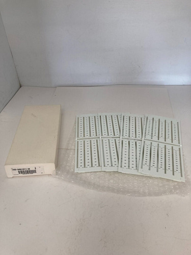 Allen Bradley 1492-sm8x12v11-20 Markers Snap-in Box Of 4 Bbd