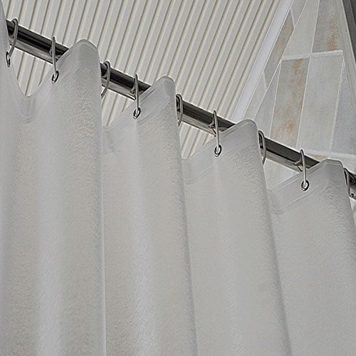 Forro De Cortina De Ducha Aoohome Frosted Eva Extra Largo 18