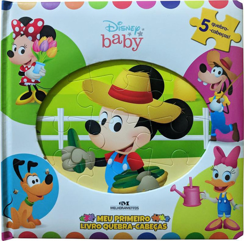 Livro Disney Baby: Meu Primeiro Livro Quebra-cabeças