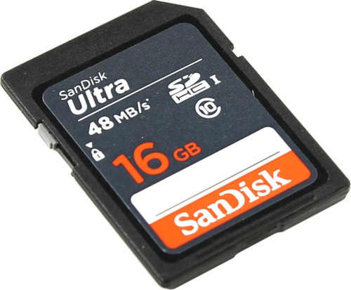 Mem Sandisk Ultra Sdhc Uhs-i 16gb Cl10  Sdsdunb-016g-gn3in