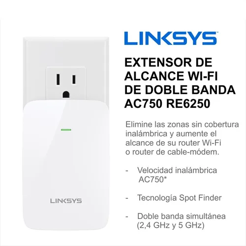 Repetidor de online señal wifi linksys