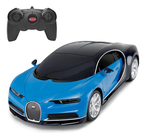 Rastar Bugatti Veyron Chiron Rc Car 1:24 Escala Control Rem.