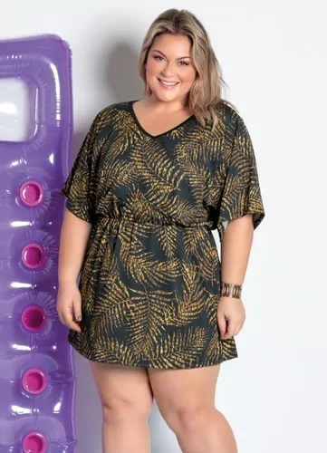 Saída De Praia Plus Size Moda Praia Roupas Femininas Baratas