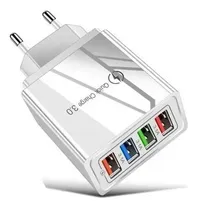 Comprar  2 Pack Cargadores Enchufe Pared Carga Rápida 3,0 4usb 48w 