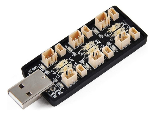 Cargador 6 Canales 1s Lihv Lipo 1s Usb 3.8v