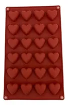 Comprar Molde De Silicona Corazones Ideal Jabones, Bombones.