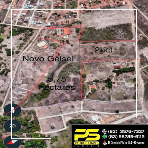 Imagem 1 de 1 de ( G I G A N T E ) Vendo Terreno Ideal Para Construções No Novo Geisel - Te0005