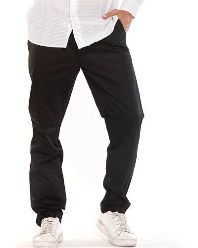 Pantalón Hombre Gabardina Vestir Colores + Bolsa Polo Club 