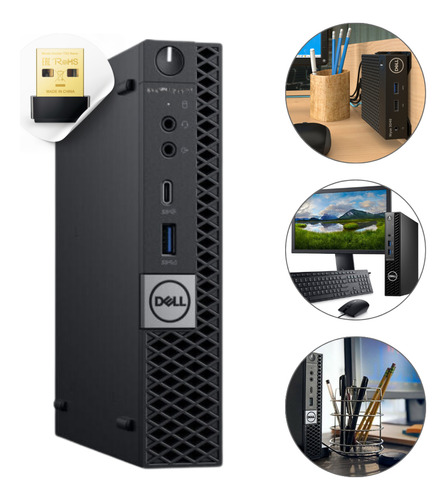 Computador Dell Mini I5 8° Geração Ssd 240gb 8gb Ddr4 W10
