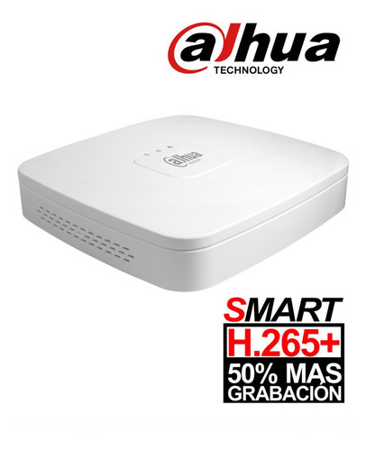 Imagen 1 de 10 de Dvr 4 Canales Hdcvi Pentahibrido 1080p Lite/h265/1ch Ip/6tb