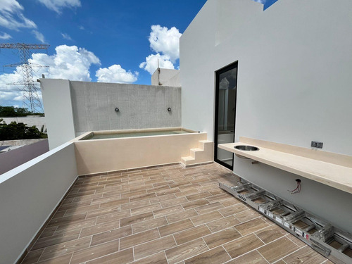 Venta De Townhouse De 2 Habitaciones Privada En Temozón Norte