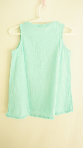 Musculosa Zara Kids Bordada Nenas