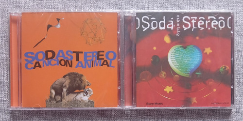Lote 2 Cds Soda Stereo - Cancion Animal Y Dynamo Nuevos