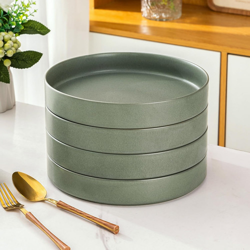 Cuenco De Cerámica Para Pasta 23.5 Cm, Resistente Y Apilable