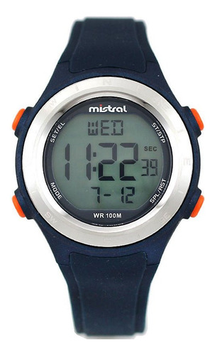 Reloj Mistral Hombre Digital Wr 100m Garantia Oficial