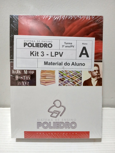 Livro - Kit 3 - Sistema De Ensino Poliedro Português - Com 7 Livros - Novo E Lacrados (Usado)