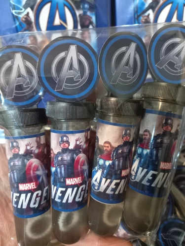 Imagen 4 de 6 de Pack Sorpresitas Avengers Súper Héroes Personalizadas