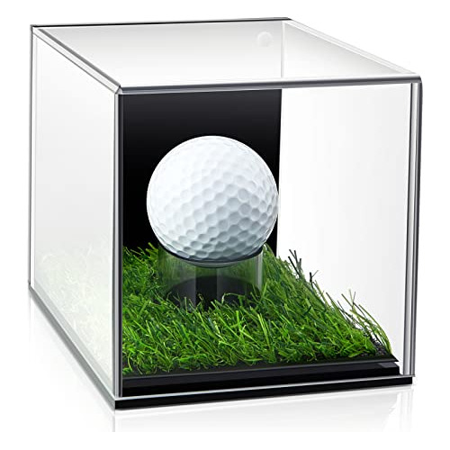 Golf Ball Display Caso Pequeño De Bola De Golf Caso Acrílico