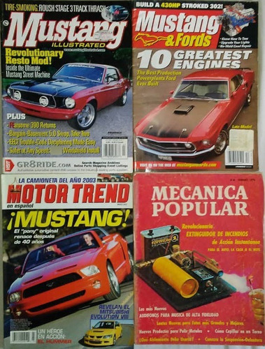 Revistas De Automóviles Musclecars Varias De Colección. 