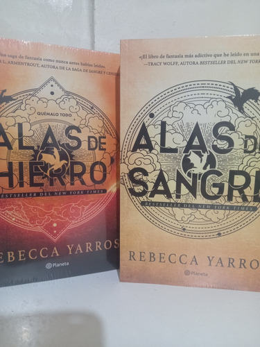 Pack Alas De Sangre + Alas De Hierro- Rebeca Yarros