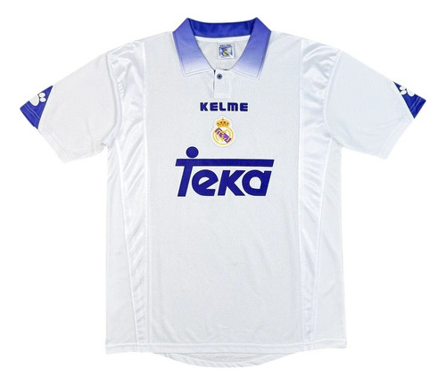 Jersey Real Madrid Retro Local Blanca 1998
