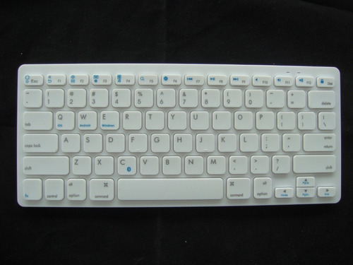 Teclado Sem Fio H'maston Jp101 Bluetooth para Celular E Pc top Cor de teclado Preto