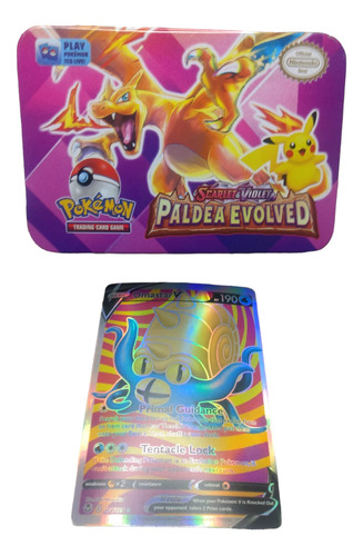 Set Pokemon Trading Card Game Paldea Evolved X 38 Cartas