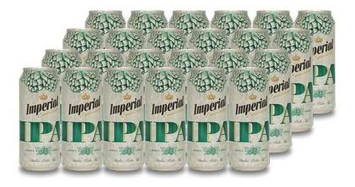 Imagen 1 de 5 de Cerveza Imperial Lager 473ml Pack X 24u - On The Rocks