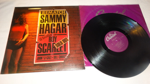 Sammy Hagar - Rematch '1982 ( Van Halen Capitol Records) 