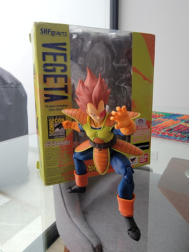 Vegeta Arlia S.h. Figuarts Us Exclusivo Comicon2014 Original