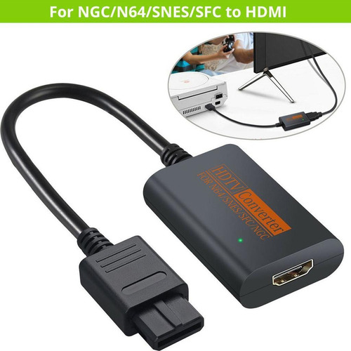 Adaptadores De Fuente De Alimentación N64 Hdmi Video Convert