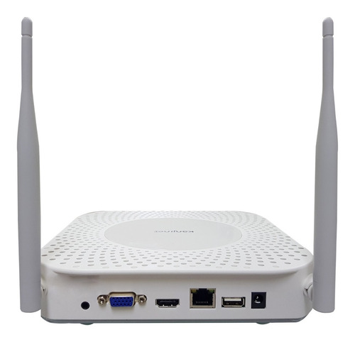 Imagen 3 de 10 de Kit Seguridad Inalambrico Nvr Kanji 4 Cam 8 Ch 720p P2p Wifi