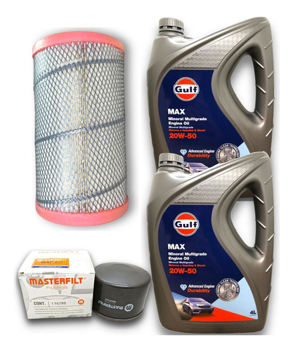 Kit 8l Aceite 20w50 Y Filtros Ducato Boxer Jumper 2.3 Jtd