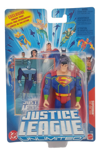 Figura Superman Justice League Unlimited 4,75' 2004 H0002