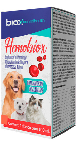 Biox Hemobiox 30 Ml Suplemt Vitaminico Minerales Aminoacidos