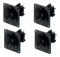 Comprar 4 Tweeters Piezo 100w 4 Pulgadas Bafles Rackeras Parlantes 