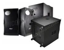 Comprar Combo Array Potenciado Gbr 2 Bafles 800+subwoofer 1500 1000w