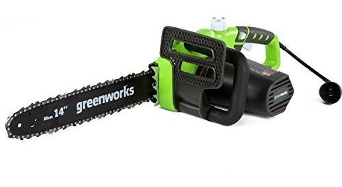 Motosierra Con Cable Greenworks De 14 ''y 9 Amperios