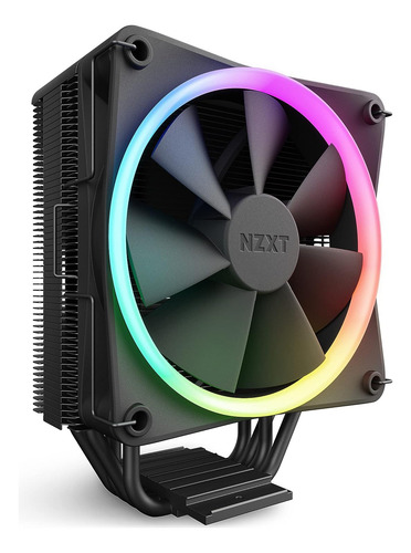 Nzxt T120 Rgb Cpu Air Cooler - Rc-tr120-b1 - Conductos De...