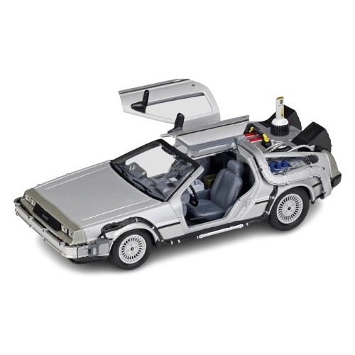 Delorean Back To The Future 2 - Time Machine - Welly 1/24