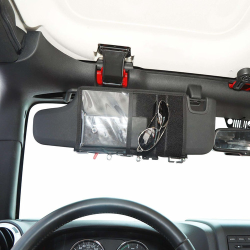 Accesorios De Jeep Rt Tcz Organizador De Visera Pa  Fr6aj