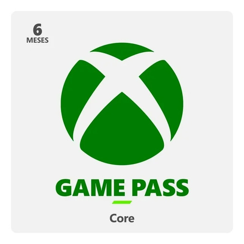 Game Pass Core 6 Meses Codigo Digital