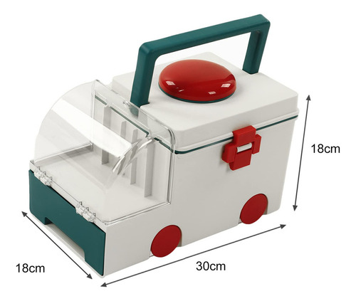 Caja De Medicamentos Caja De Almacenamiento Forma Ambulancia