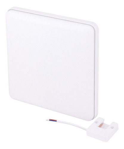 Plafón Led Cuadrado Ip44 36w Cálida 230x230x40mm